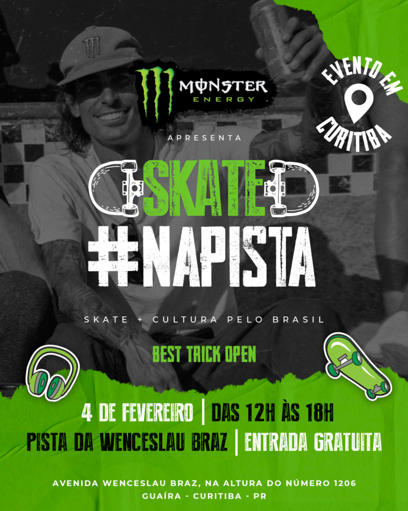 Monster Skate Na Pista Em Curitiba Black Media Skate