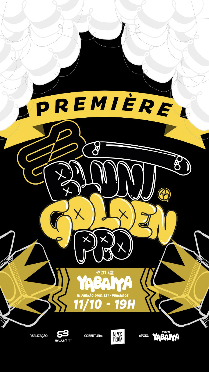 Première do vídeo do Blunt Golden Pro em SP - Black Media Skate